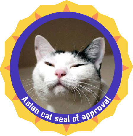 asian cat seal of approval Pictures, Images and Photos