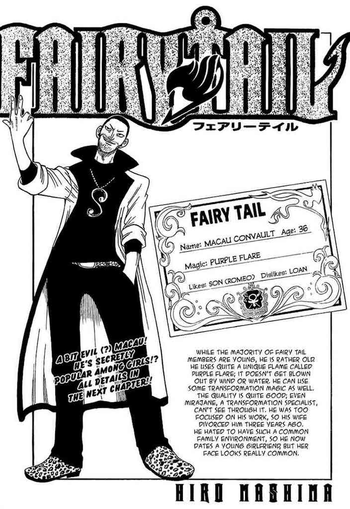 Thông tin về Fairy Tail và các thành viên !  01-15