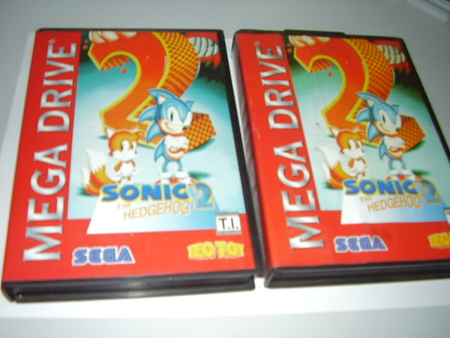 Cartuchos de Mega Drive à venda na Casa&Video P3060001