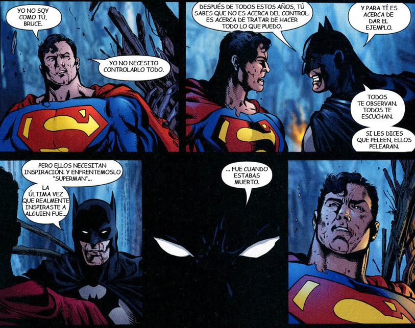 Por el tercer lugar! The ultimate battle of MARVEL vs DC!!! SPIDERMAN VS BATMAN Batmansupermaninfintecrisisbestline