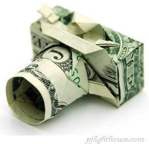 AMAZING ORIGAMI!! Money-origami-camera