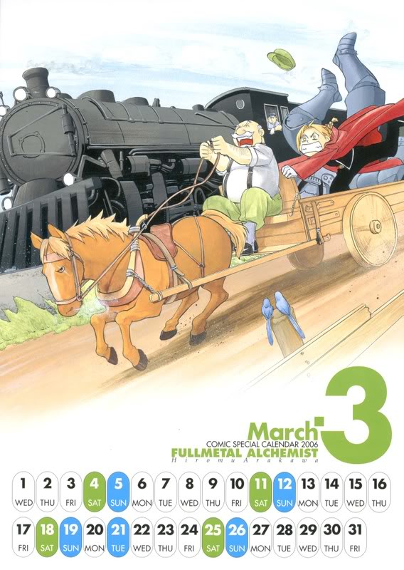 [Calendar]Fullmetal Alchemist 2005 - 2006 003_march_06