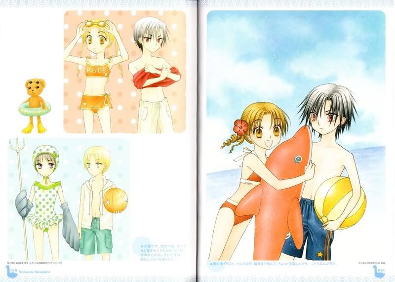 [Artbook]Gakuen Alice Illustration Fun Book GA20illustration_0006