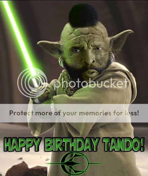 Happy Birthday Tando! HappyBirthdayTando