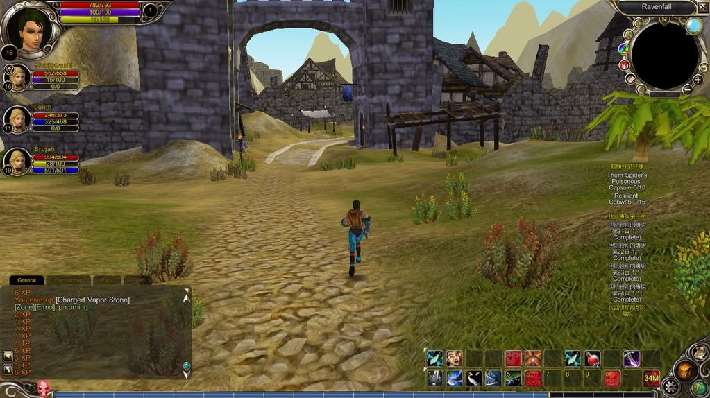 screenshots of Ravenfall 2