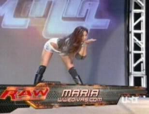 Lita in the ring (battle royal match) Maria5