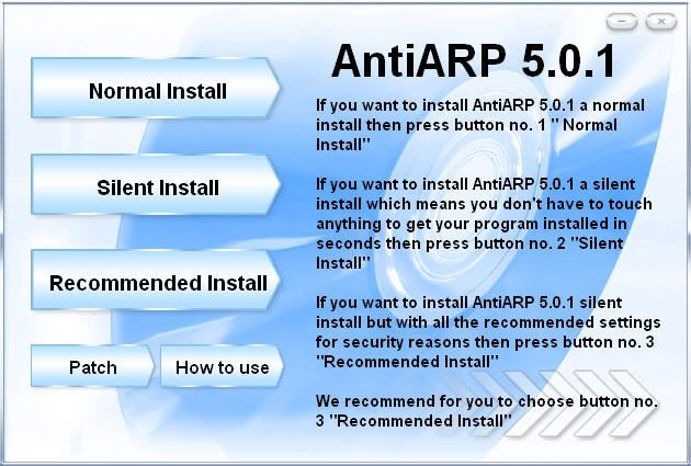 حصريا برنامج لحماية جهازك من قطع النت (netcut) AntiARP