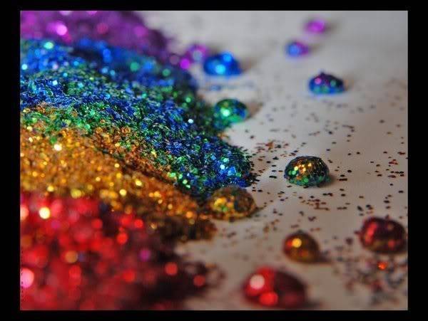 The glitter Rainbow-1