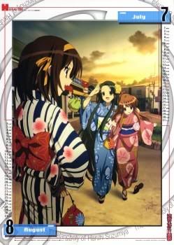 The melancholy of Haruhi Suzumiya HaruhiSuzumiya4calendar