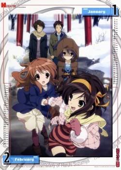 The melancholy of Haruhi Suzumiya HaruhiSuzumiyaCalendar