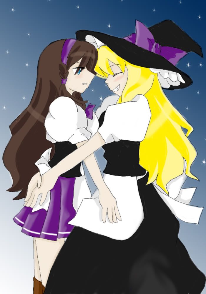 Fan art de Marisa_kirisame Blueandmarisa