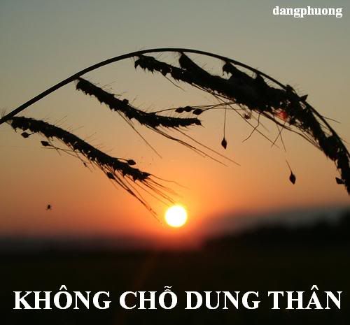 KHÔNG CHỖ DUNG THÂN ... Xichbich01111