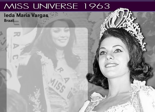 Miss Universe 1952 - 2007 1963