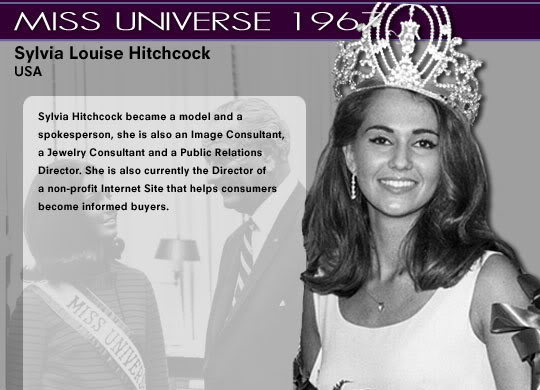 Miss Universe 1952 - 2007 1967