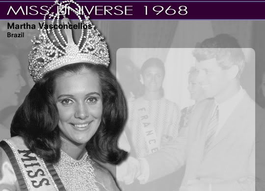 Miss Universe 1952 - 2007 1968