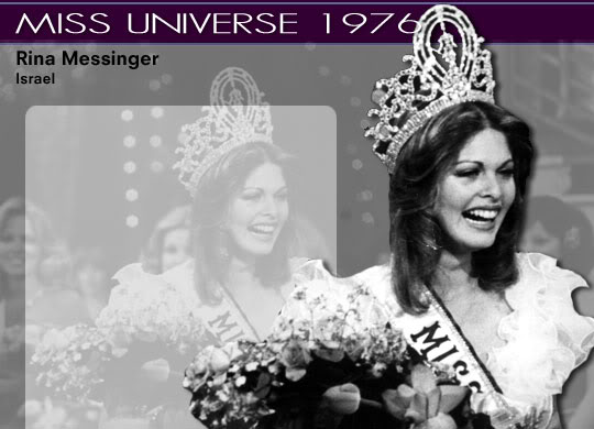 Miss Universe 1952 - 2007 1976