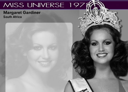 Miss Universe 1952 - 2007 1978