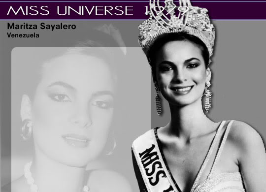 Miss Universe 1952 - 2007 1979