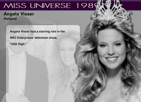 Miss Universe 1952 - 2007 1989