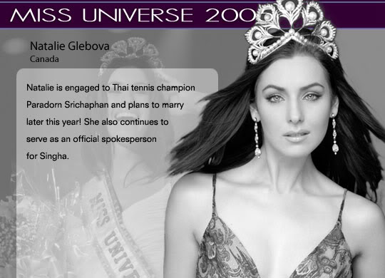 Miss Universe 1952 - 2007 2005-1