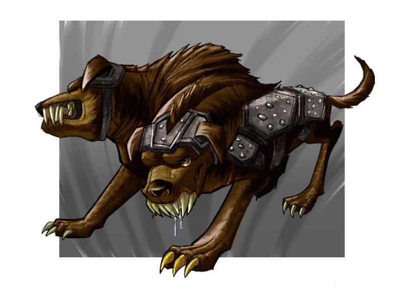 Beast Mastery Hellhoundcerebrus