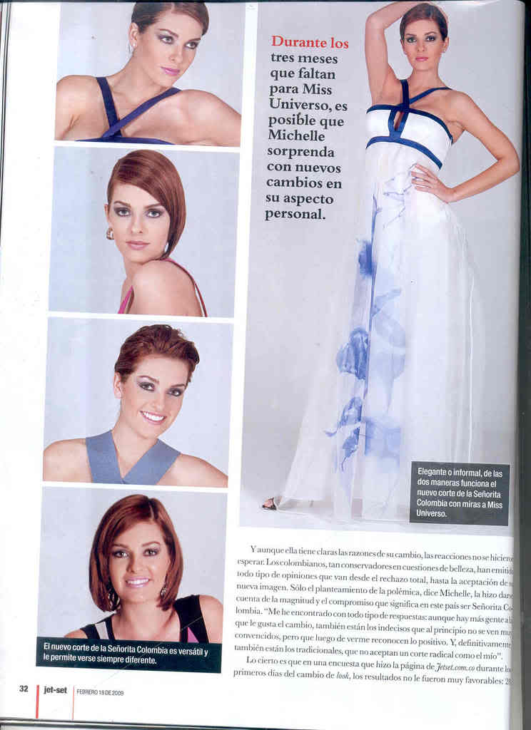 Señorita Colombia 2008-2009:  Check Out Michelle Rouillards New Look - Page 3 Michelle2