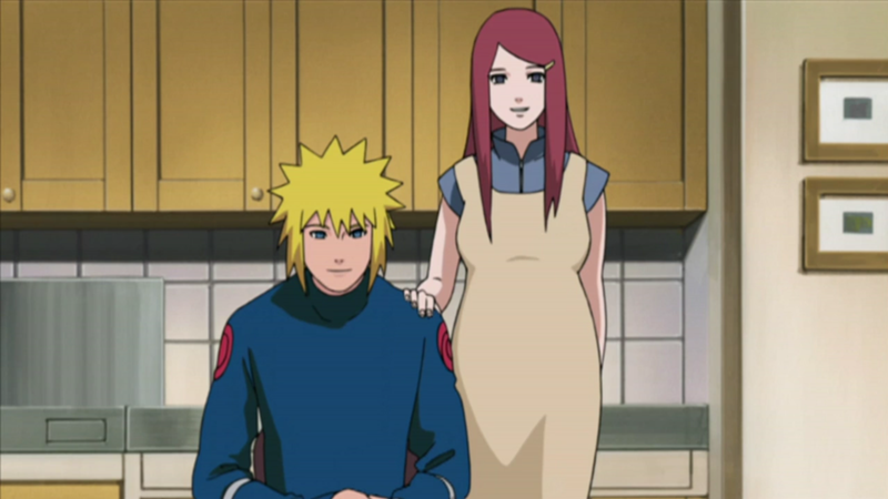 Minato Namikaze - Yondaime 800px-Kushina_And_Minato