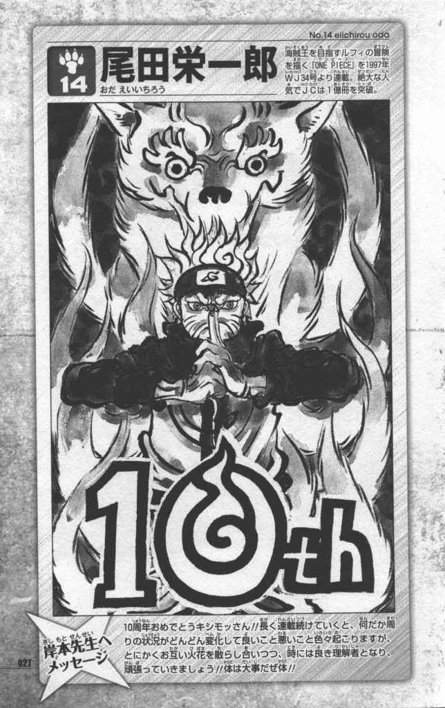 Naruto, as drawn by other mangaka Naruto-onepiece