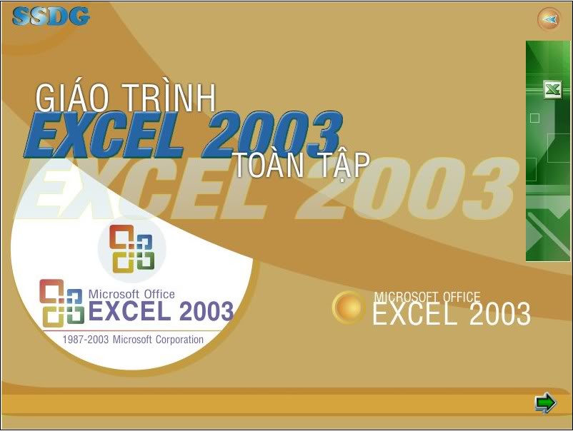 CD-ROM giáo trình excel 2003 ( toàn tập )  G2png