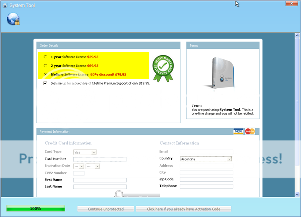 Registry Easy nuevo rogue en la web  System_tool-pago