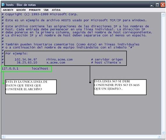 SysInspector de ESET Hosts1