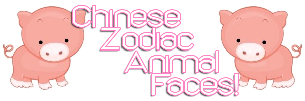 Chinese Zodiac Animal Faces! Czafh