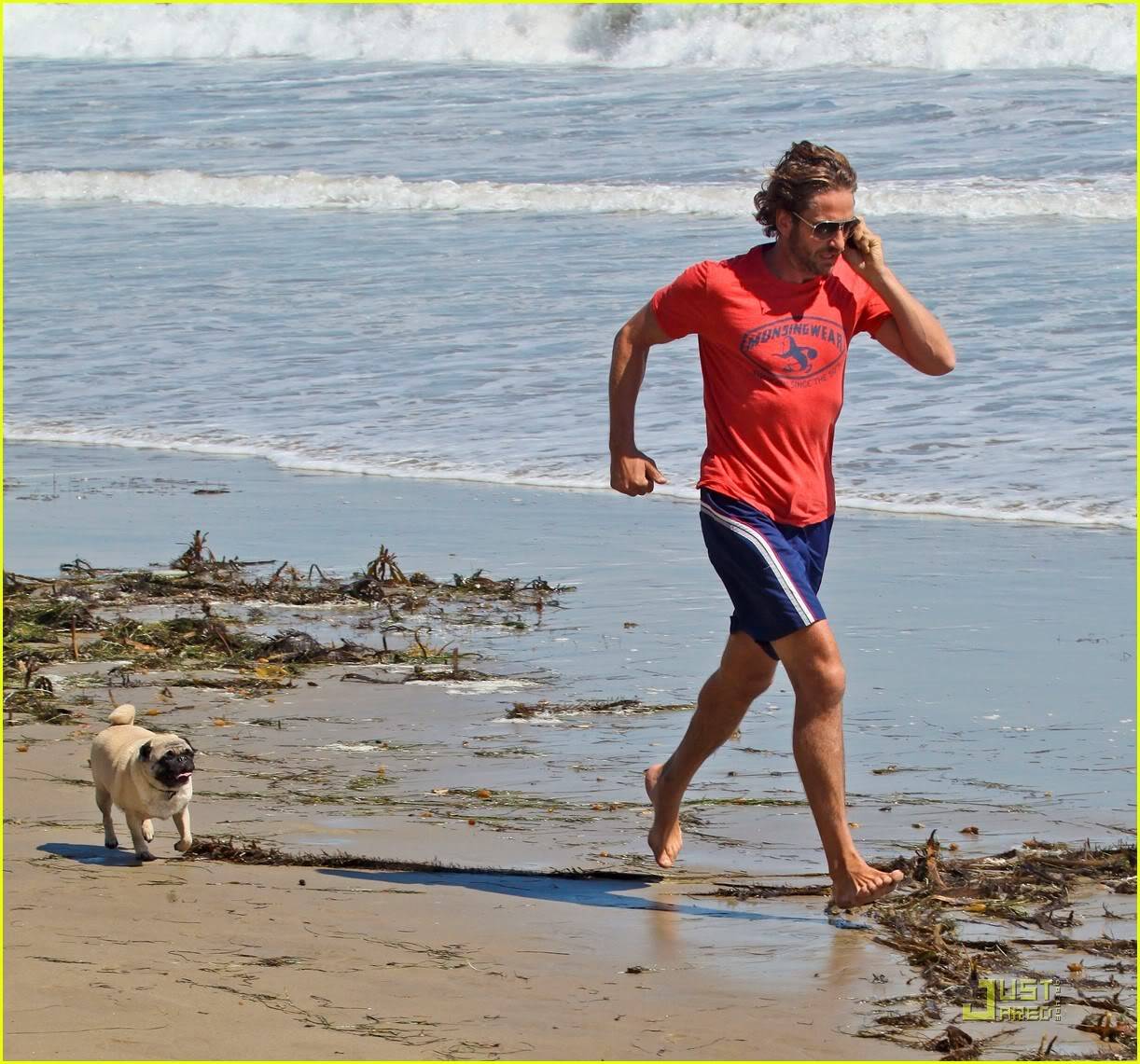 Strolling on the Beach With La Pooch Gerard-butler-strolls-the-beach-with-lolita-07