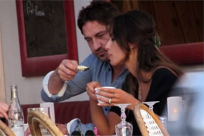 New Couple - Gerard Butler & Madalina Ghenea Vogueitalia3