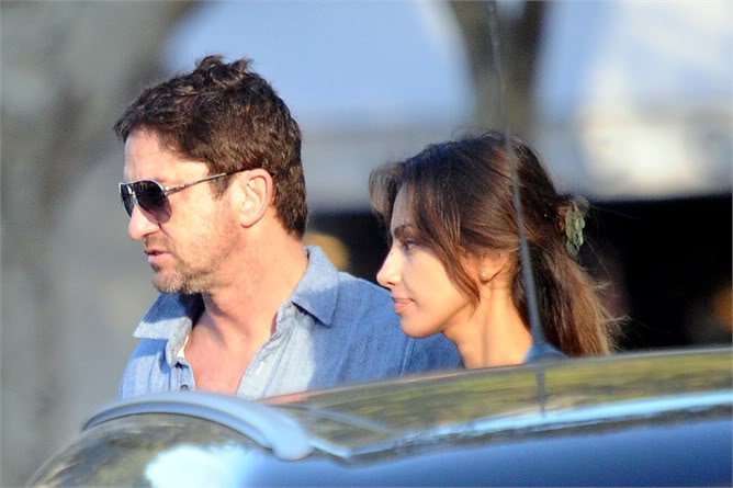 New Couple - Gerard Butler & Madalina Ghenea Vogueitalia6