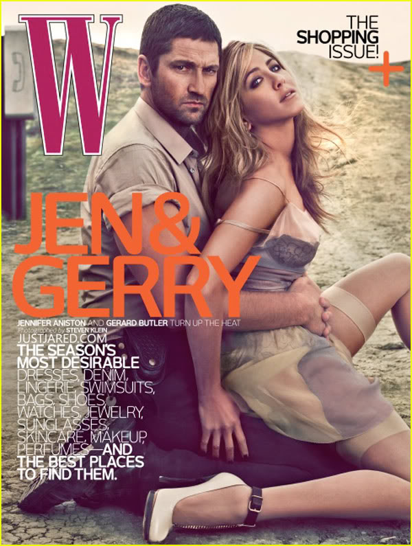 W Magazine - Photoshoot of Gerry and Jen Aniston Cover3