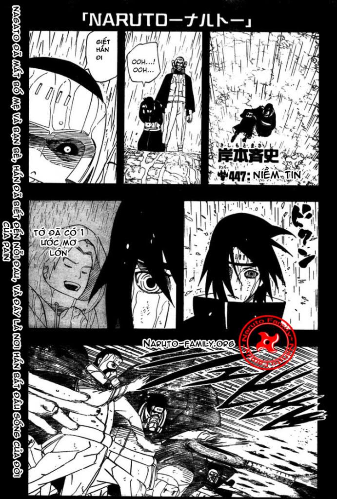 Naruto chap 447 -  Lòng tin 01