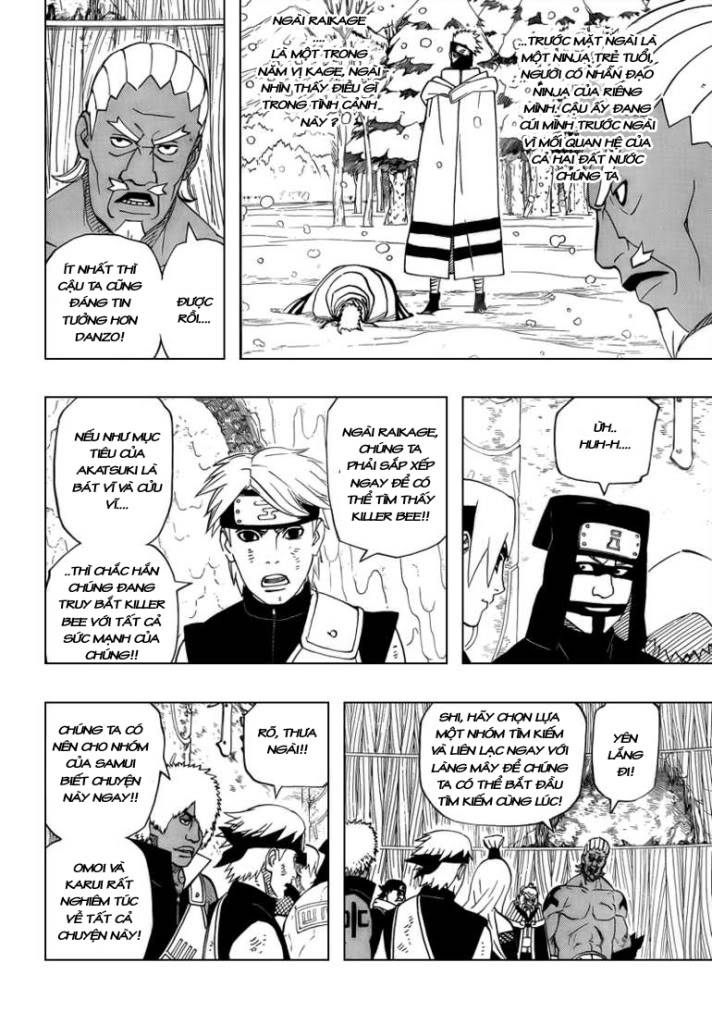 Naruto 468: Bát vĩ và Cửu vĩ 004