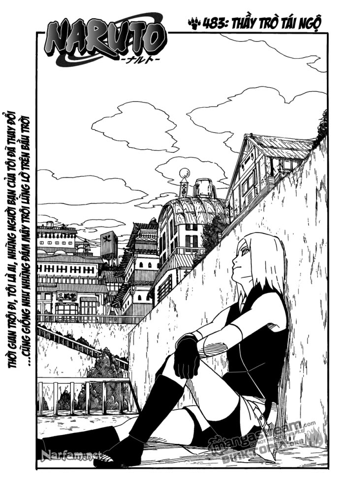 Naruto chap 483: Thầy trò tái ngộ 01