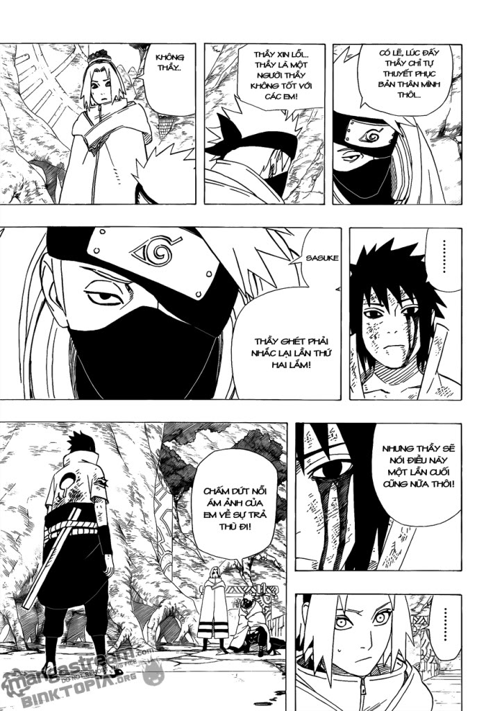 Naruto chap 483: Thầy trò tái ngộ 13