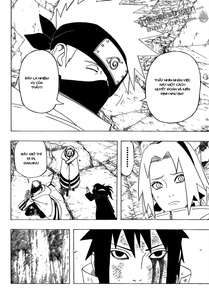 Naruto chap 483: Thầy trò tái ngộ 16