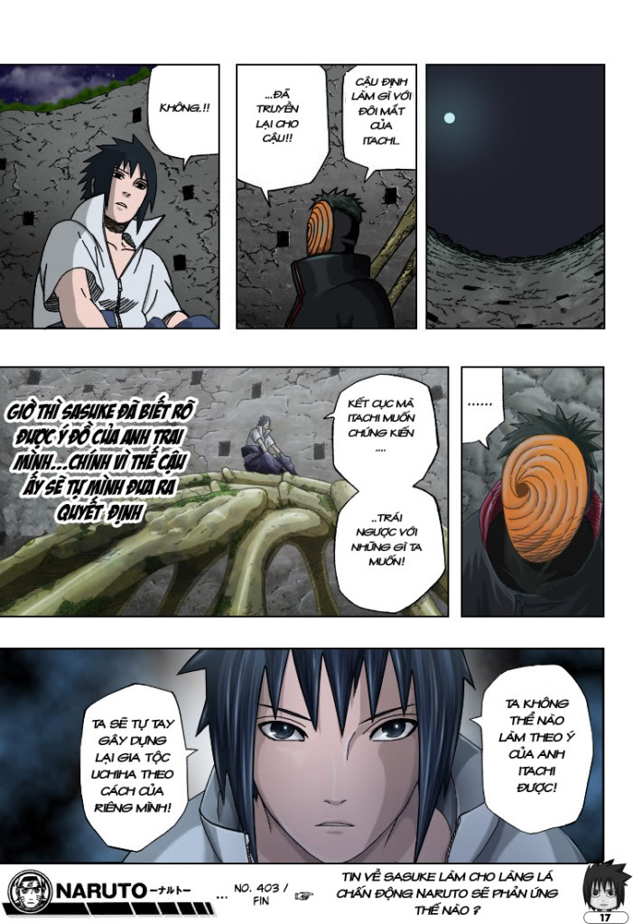 [NFV] Naruto chap 403 [TV]- Nước mắt 17