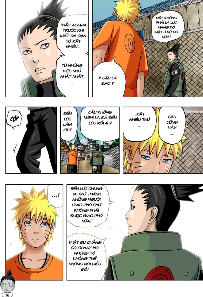 Naruto chap 406 - Chìa khóa tới tương lai ! 16