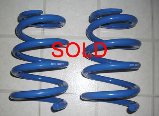 TRD Japan Springs, 8 Front, 6.5 Rear TRD_front_3