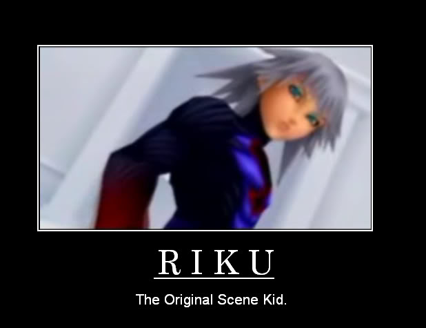 Video Game Motivational Posters Riku___Motivational_Poster_by_Shill