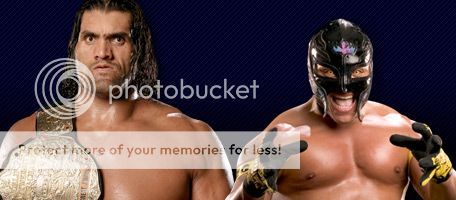 مباراة رائعة بين Rey Mysterio Vs The Great Khali من عرض Smackdown 2007 ويتدخل Finaly و Batista 5332650