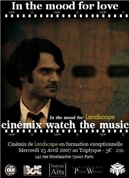 DEMAIN. Cinémix de Landscape sur IN THE MOOD FOR LOVE FLYEROK