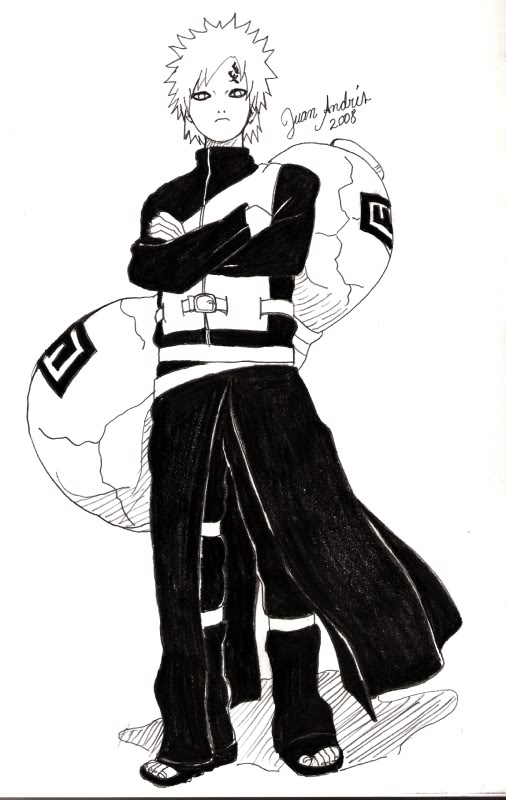 Tobi's TOBI WORLD art!!! Gaara