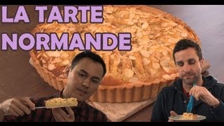 Une tarte aux pommes normande Mqdefault