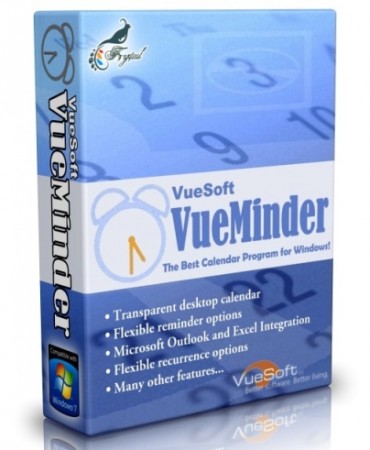 VueSoft VueMinder Calendar Pro v10.0.0 + Key 40882a09a9fe5628f557edd718d40f70